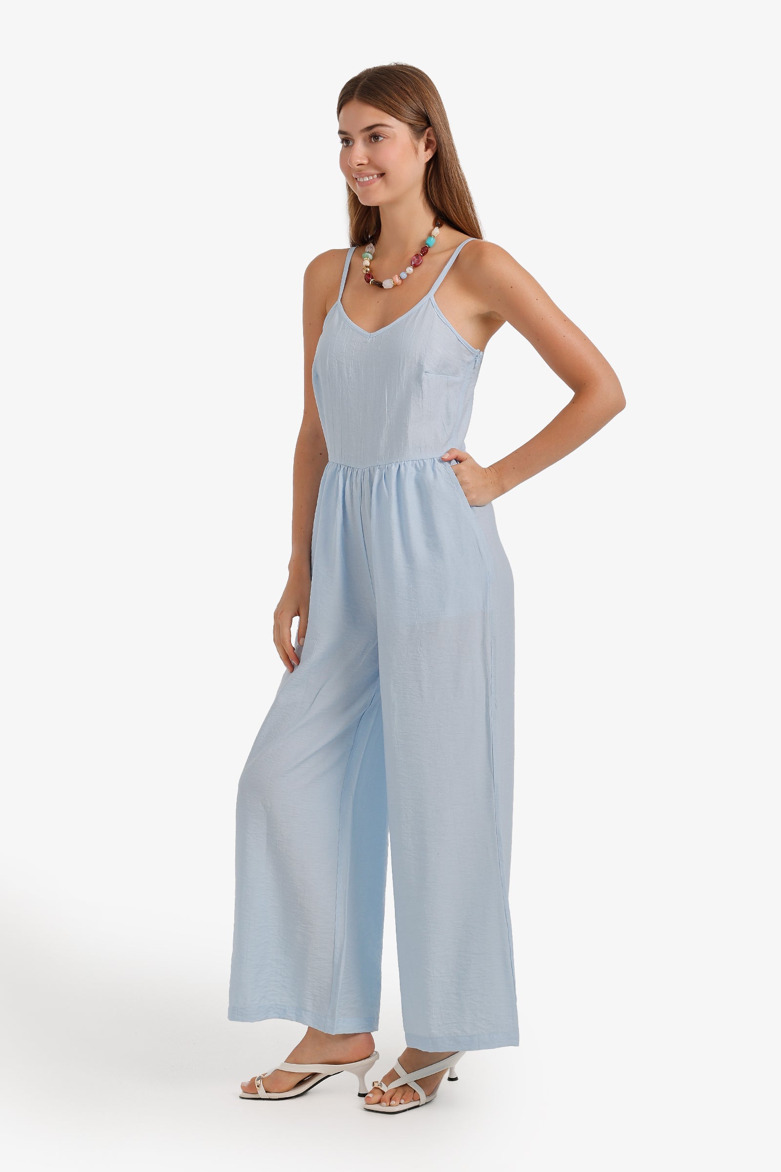 Cami Beach Jumpsuit