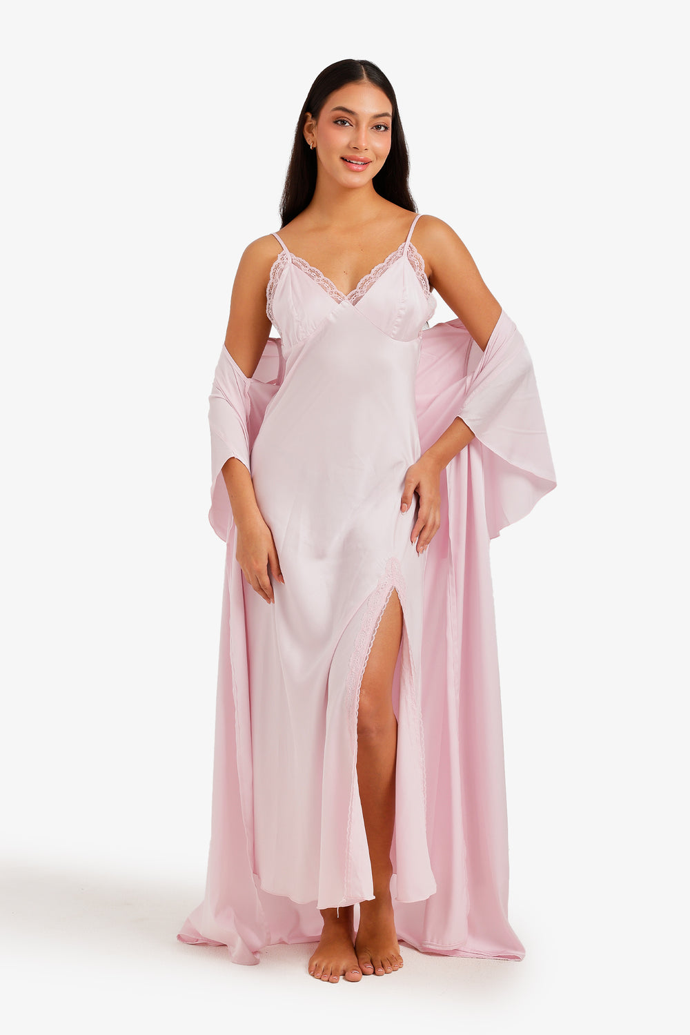 Flutter Sleeves Robe