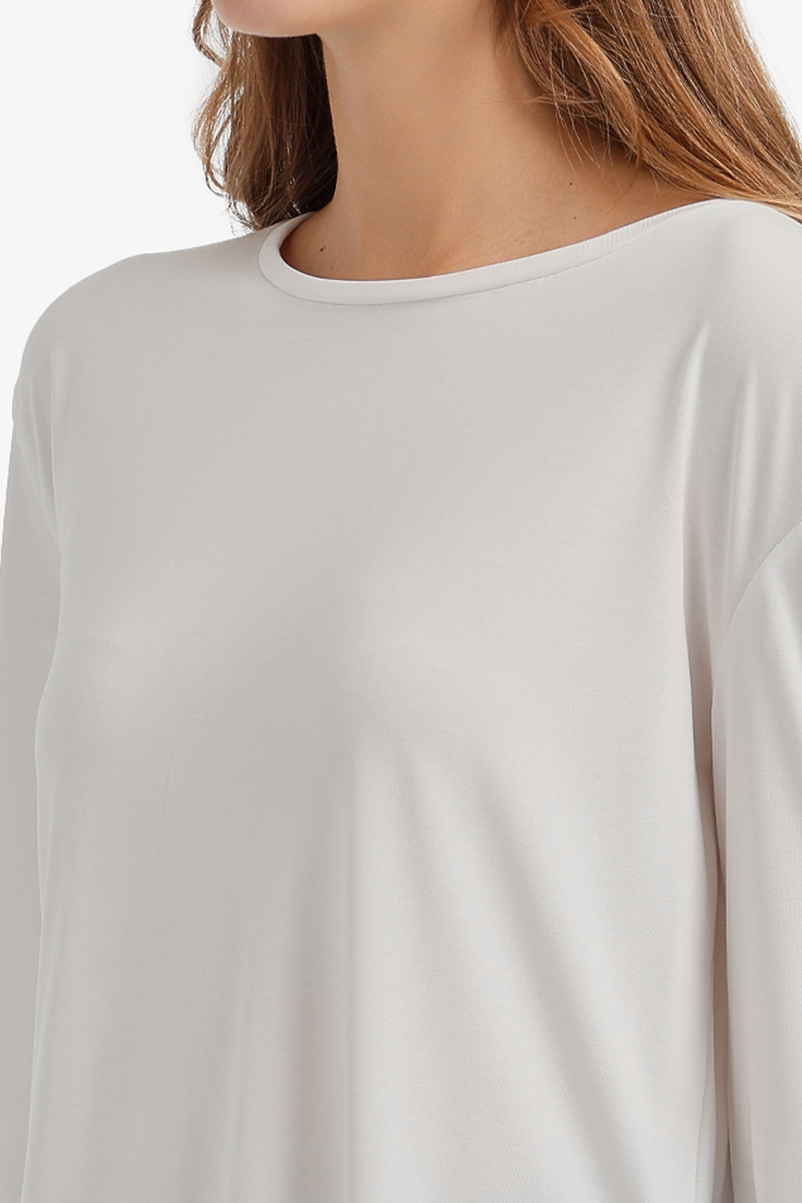Curved Hem T-Shirt
