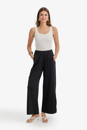 High Waist Pocketed Pants