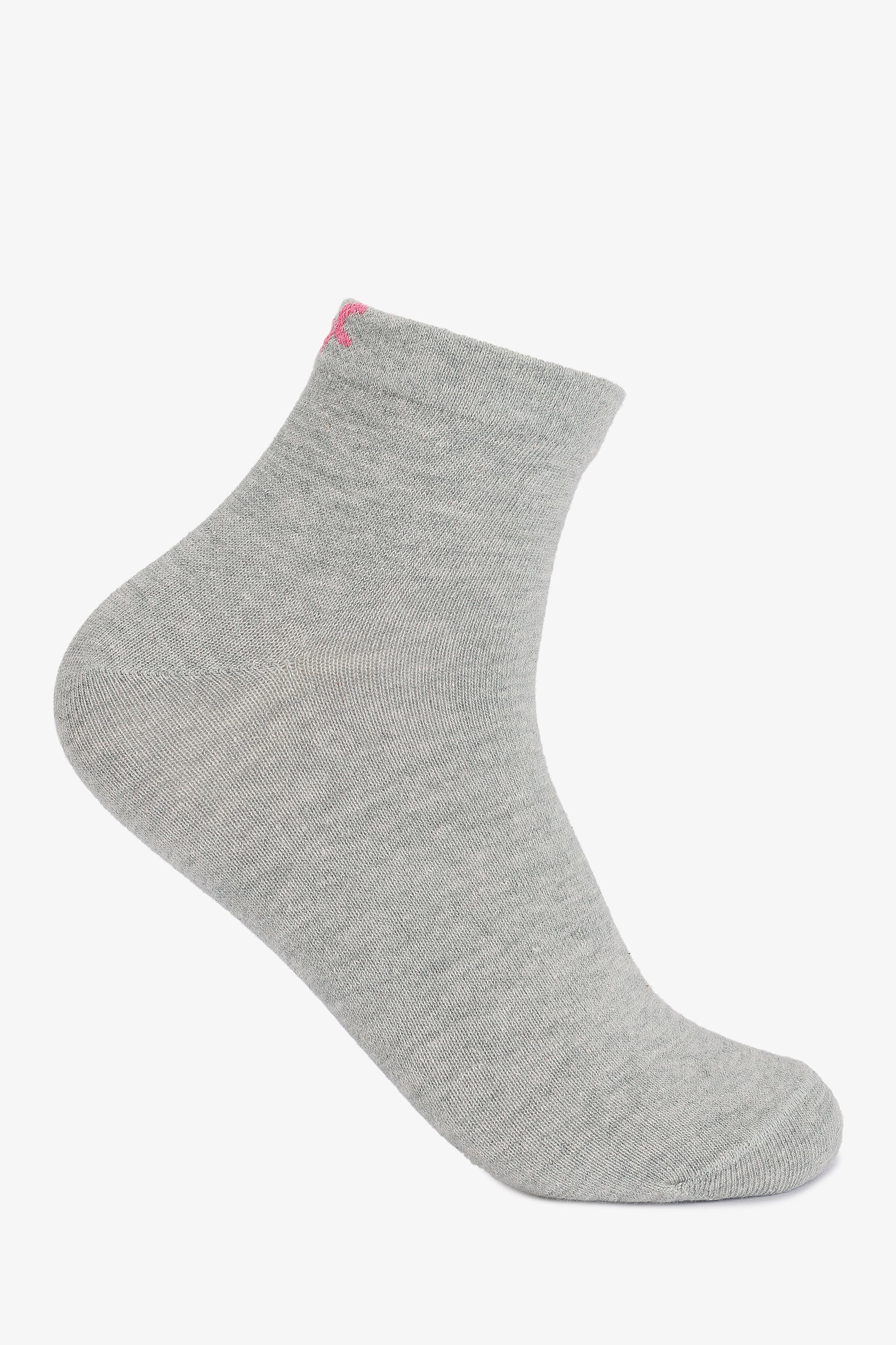 Stitched Logo Socks - 3 Pairs