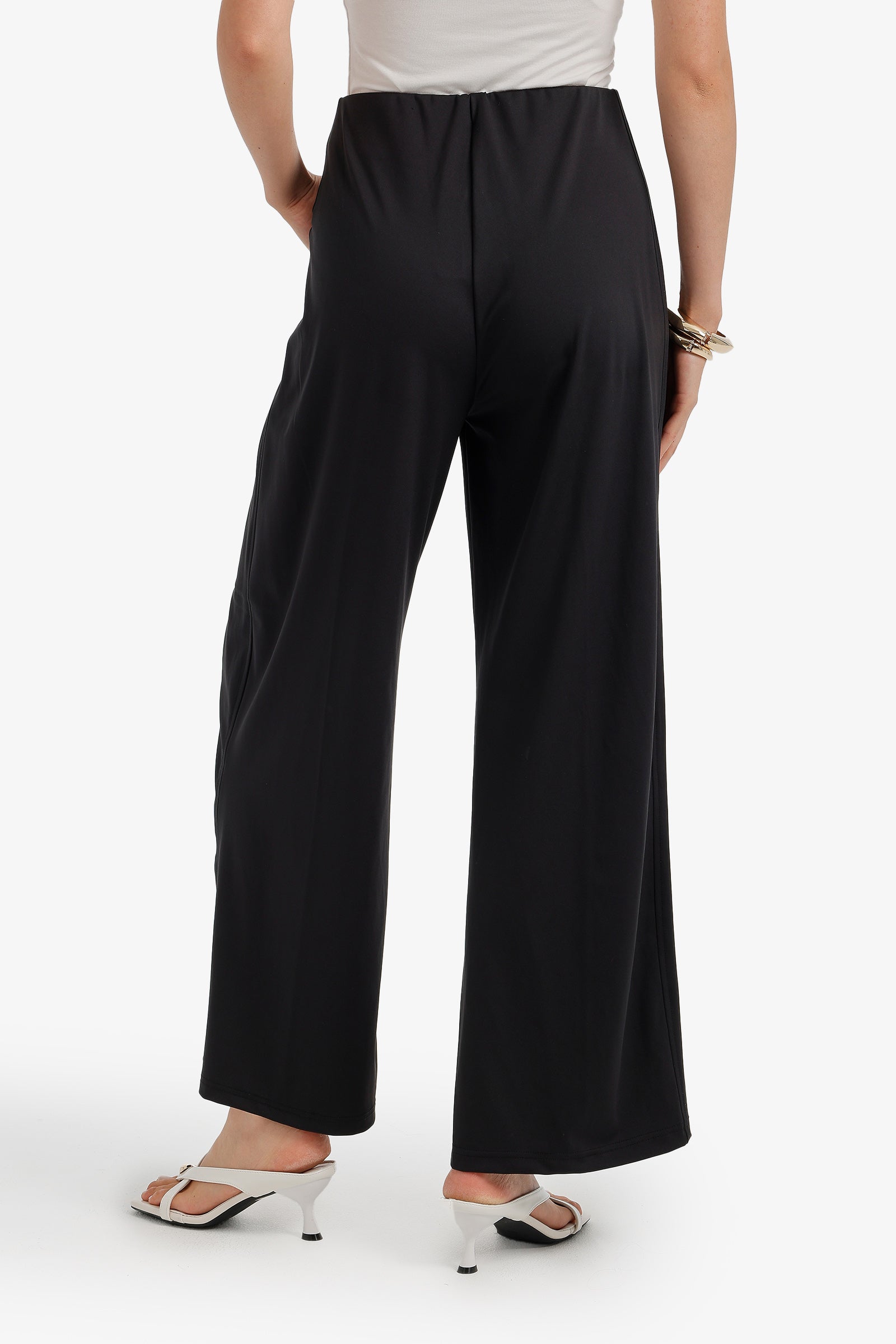 High Waist Pocketed Pants