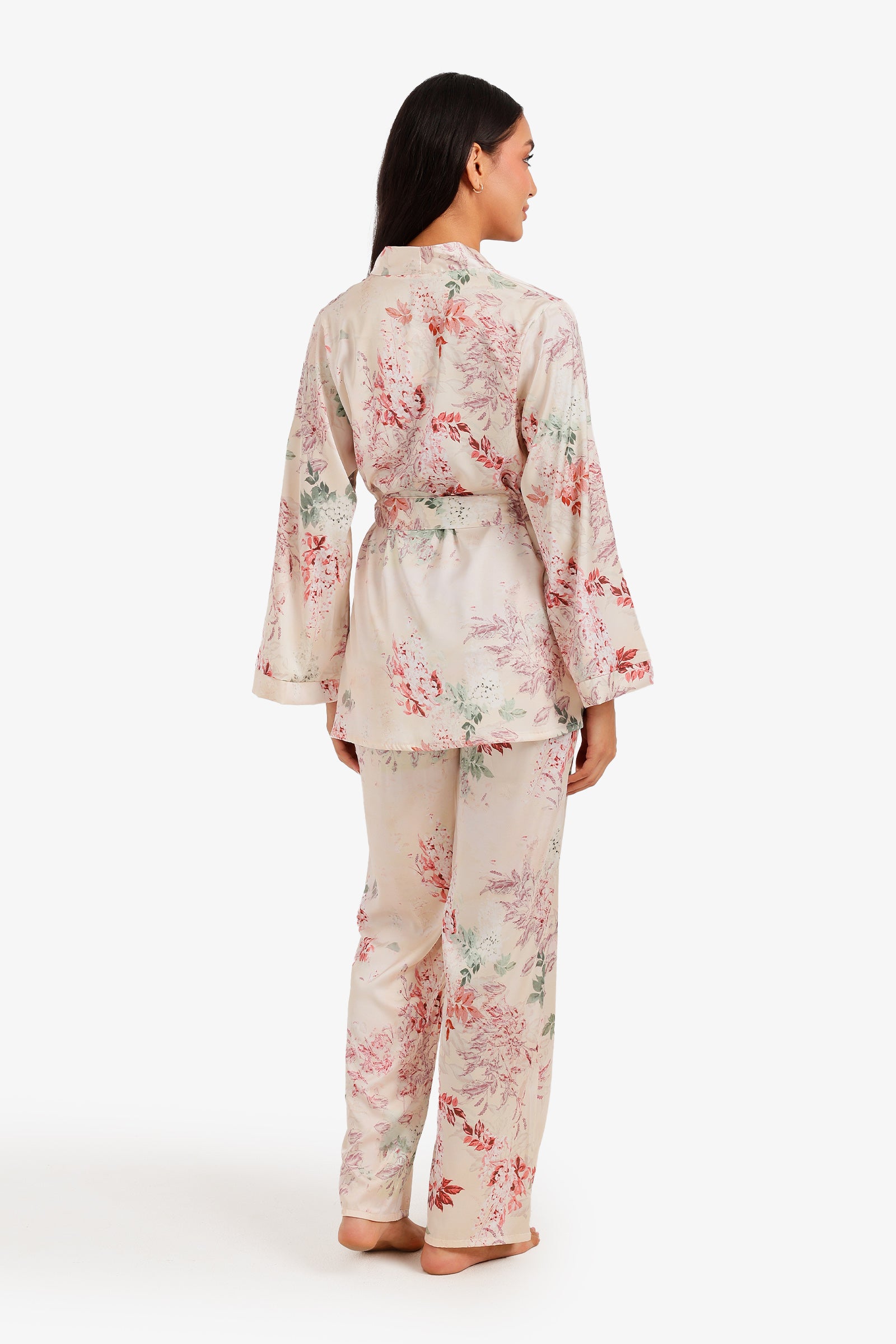 3-Piece Floral Pyjama