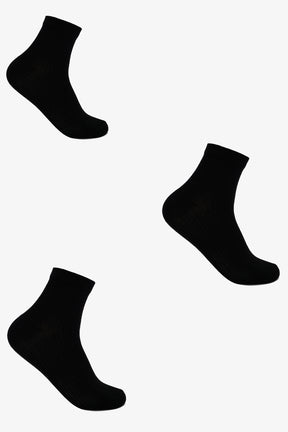 High Ankle Socks - 3 Pairs