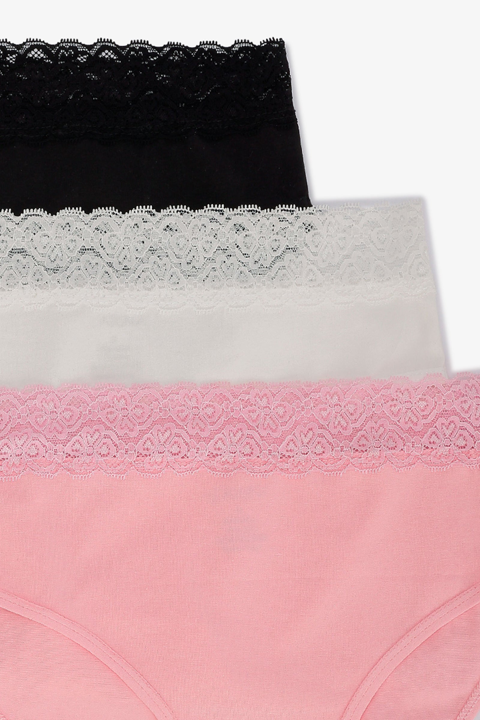 Pack of 3 Colored Brief Panties