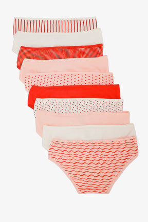 Pack of 10 Colored Bikini Panties