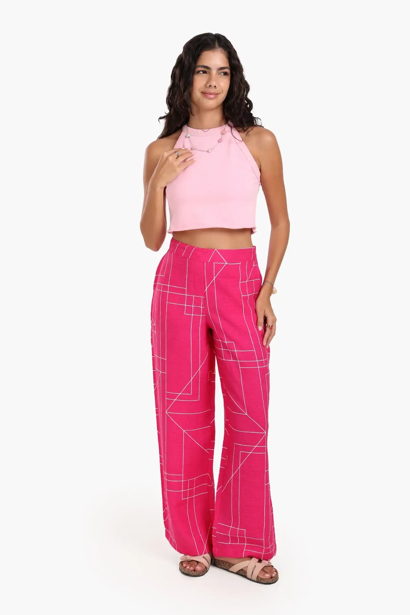 Halter Neck Lounge Top