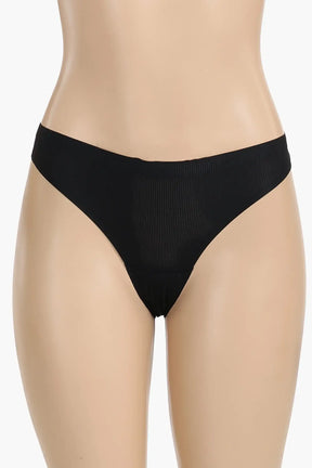 Seamless Ribbed Bikini Panties - 2 Pcs