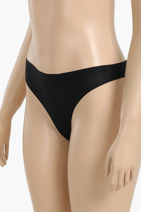 Seamless Ribbed Bikini Panties - 2 Pcs