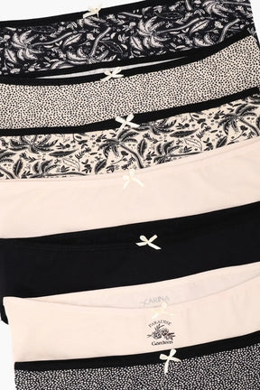 Pack of 7 Colored Brief Panties