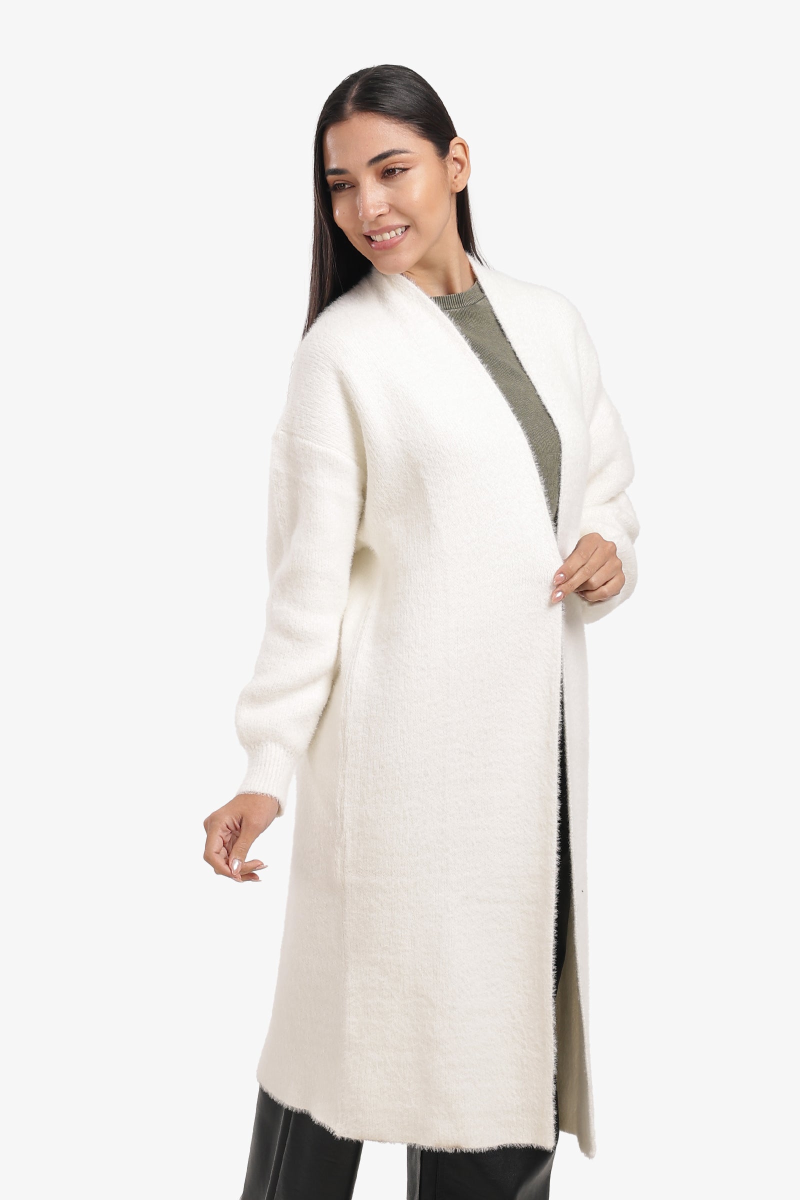 Open Neckline Cardigan | | Carina Wear – Carina - كارينا