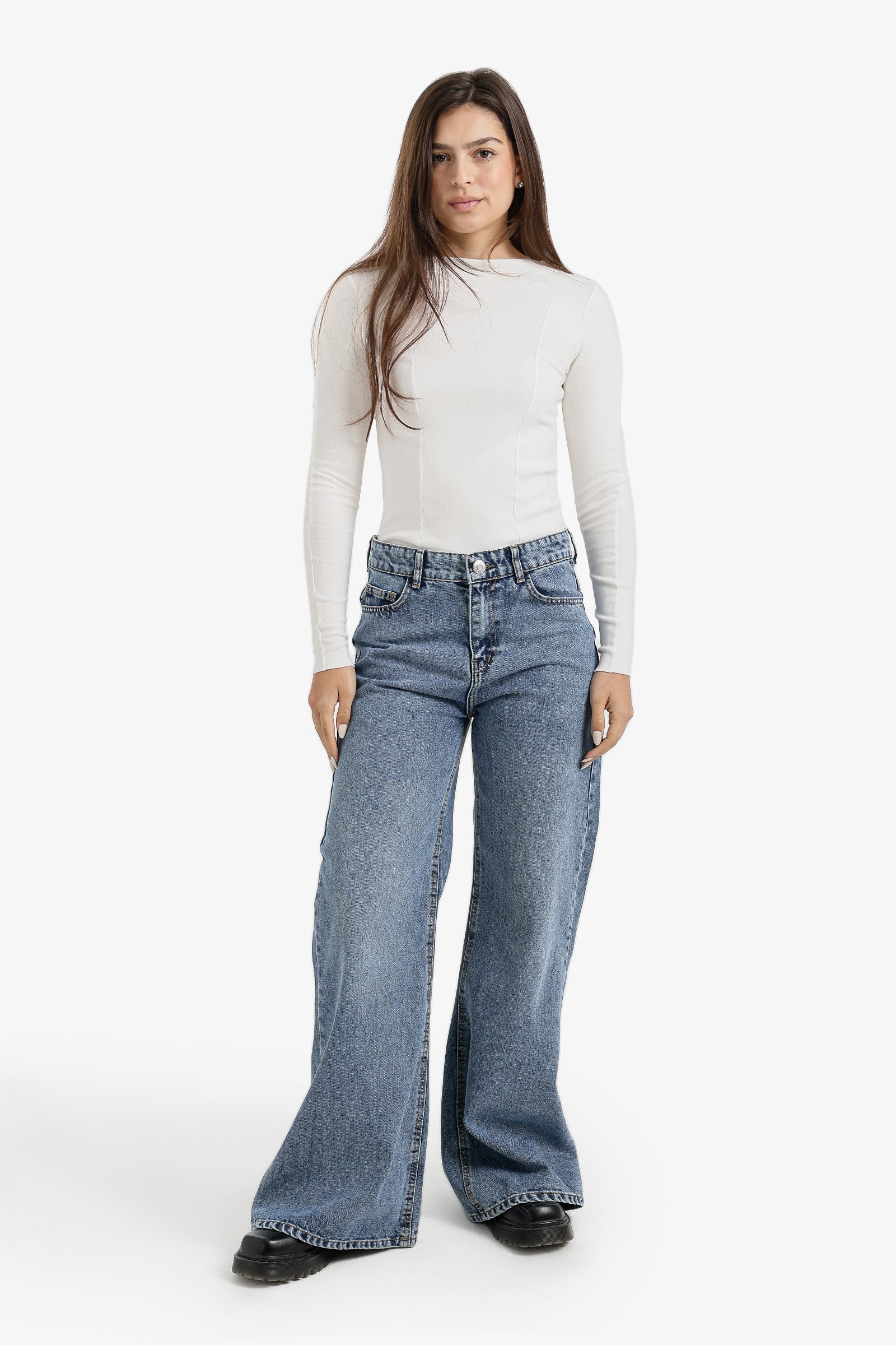 Slim Boat Neck Top