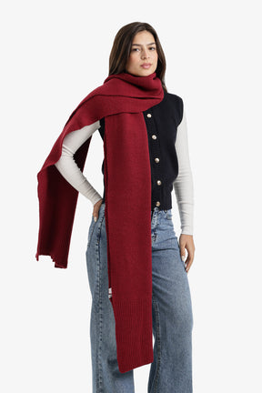 Knitted Rectangular Scarf