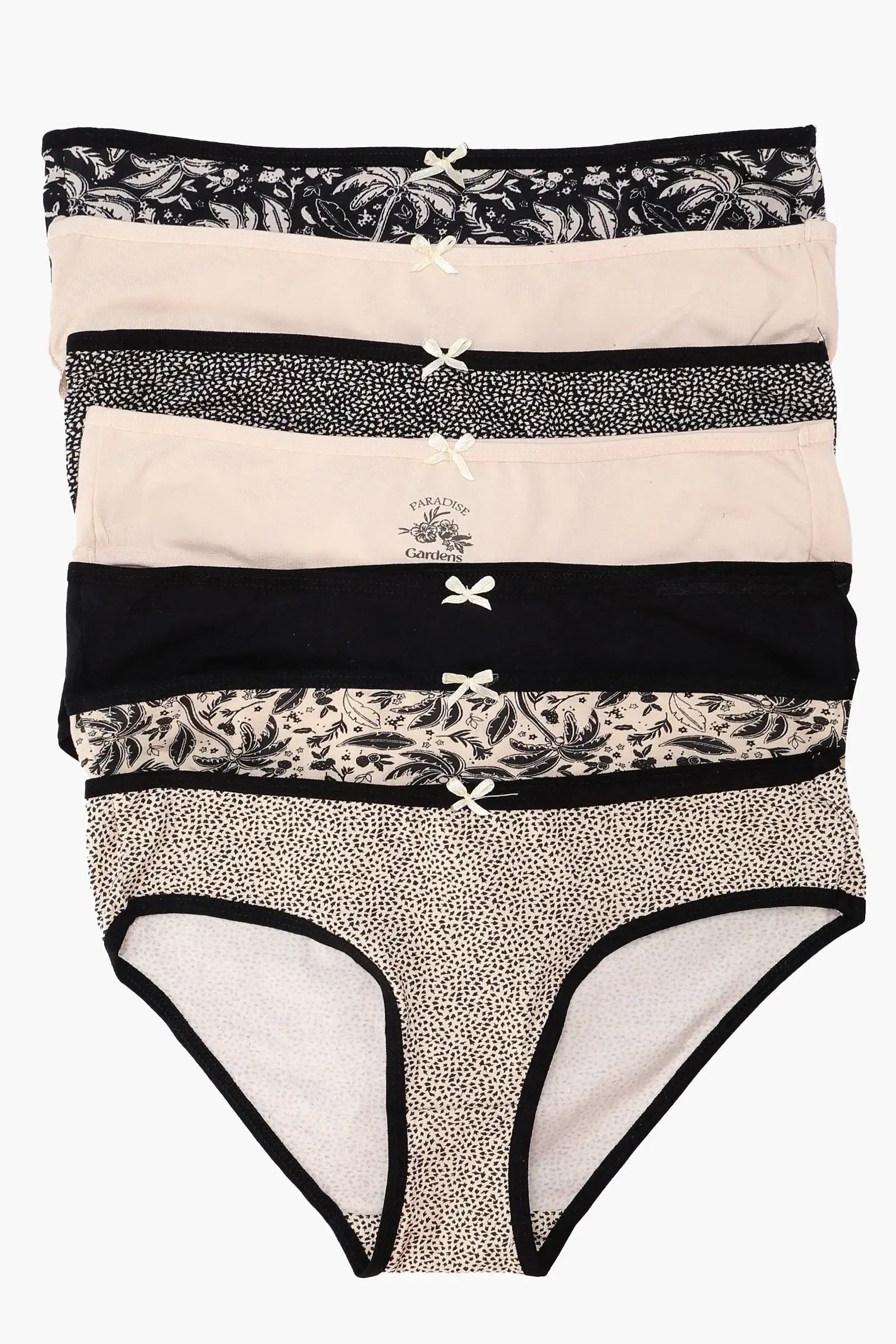 Pack of 7 Colored Bikini Panties