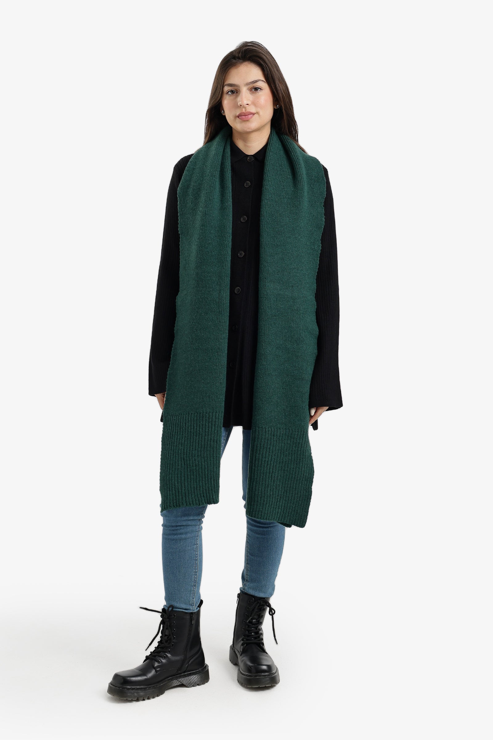 Knitted Rectangular Scarf