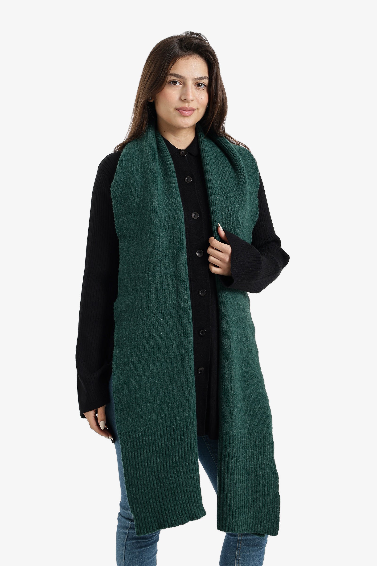 Knitted Rectangular Scarf