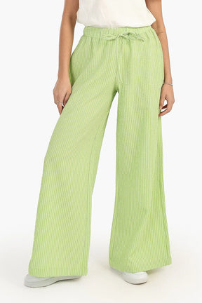 Comfy Striped Wide Leg Pants