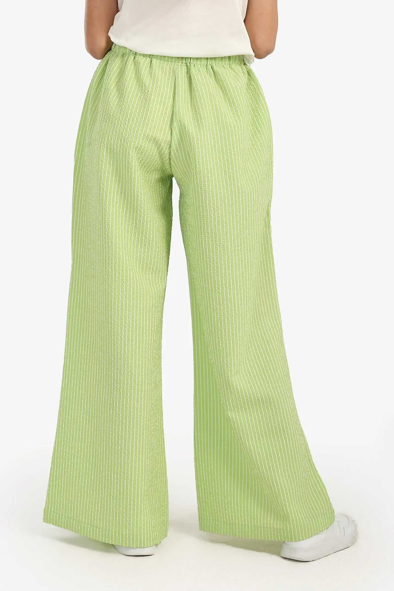 Comfy Striped Wide Leg Pants