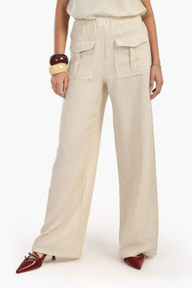 Pants with Front Flap Pockets
