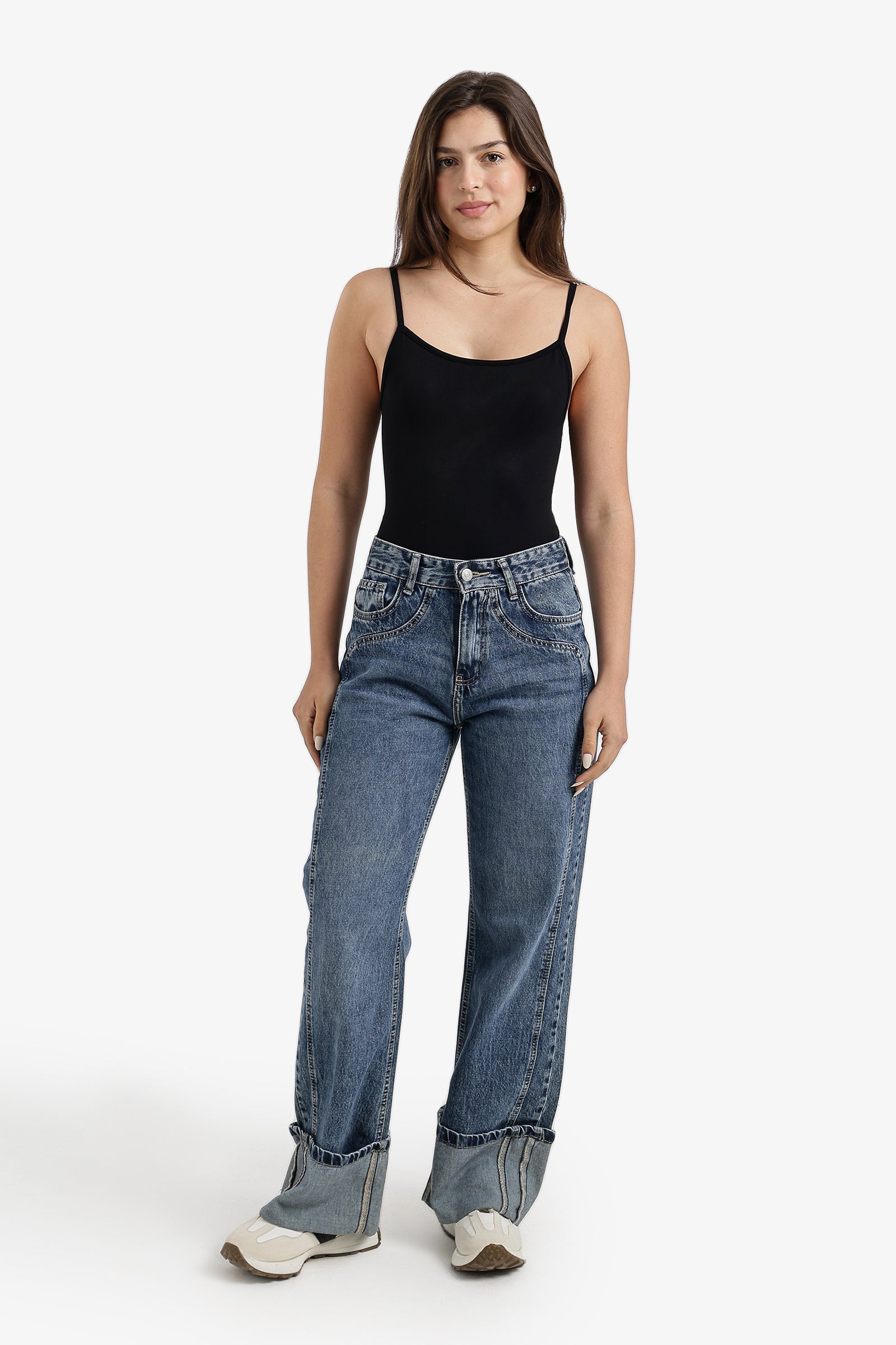 Spaghetti Strap Cami Bodysuit
