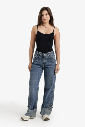 Spaghetti Strap Cami Bodysuit