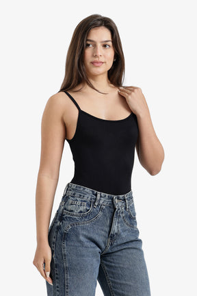 Spaghetti Strap Cami Bodysuit