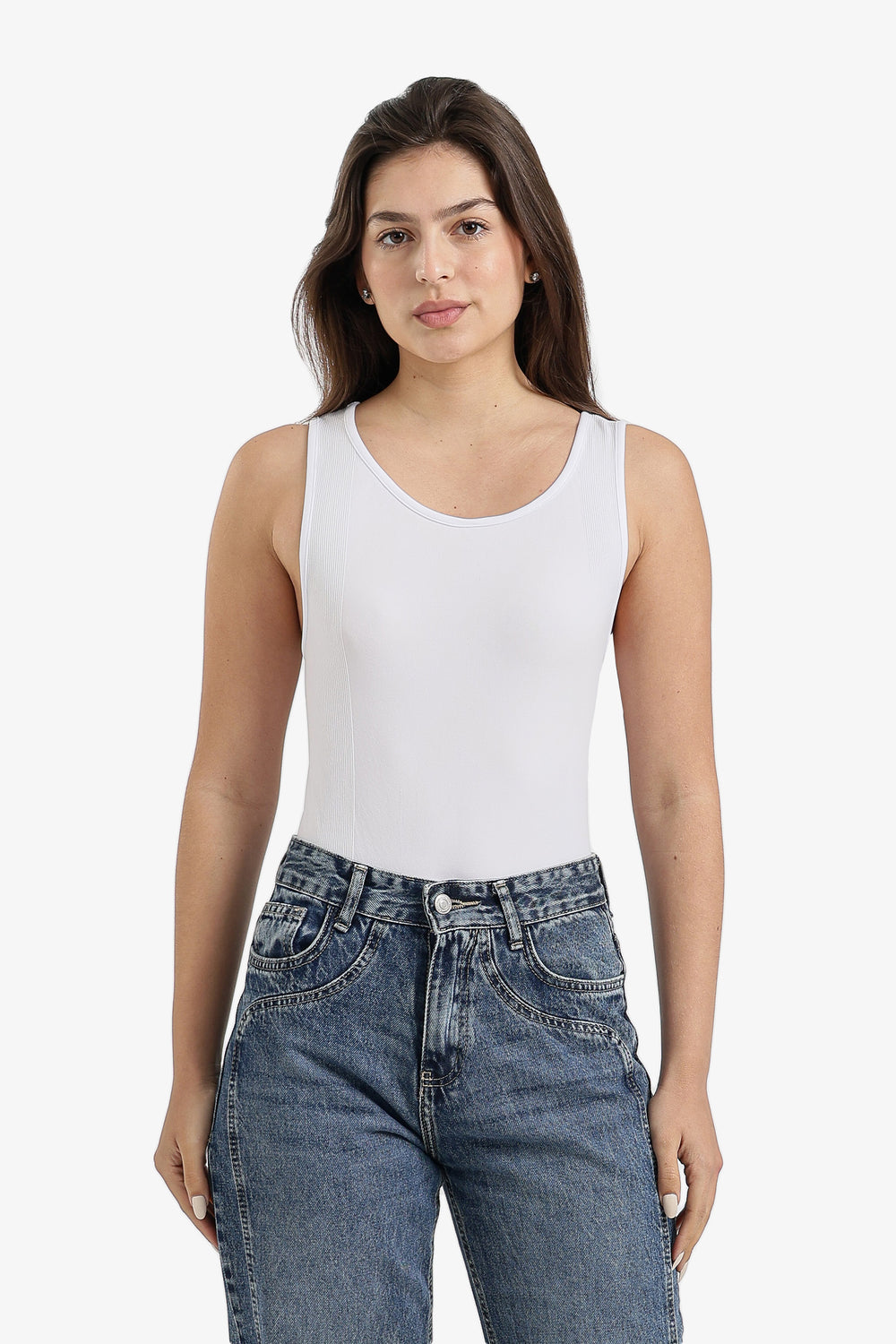 Sleeveless Tank Bodysuit