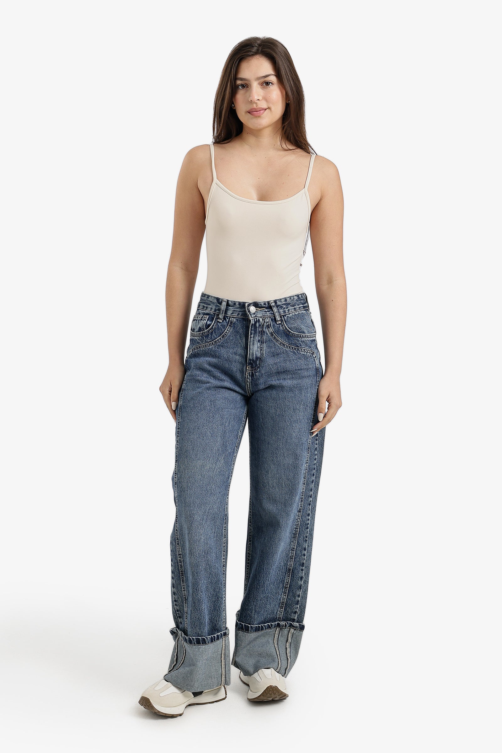 Spaghetti Strap Cami Bodysuit