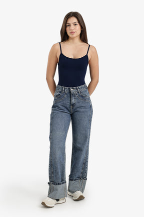 Spaghetti Strap Cami Bodysuit