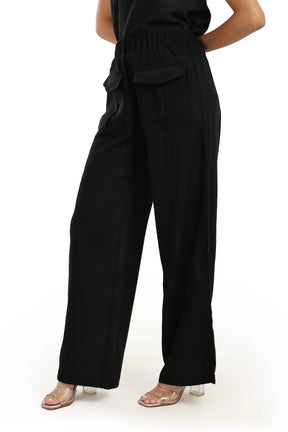 Pants with Front Flap Pockets