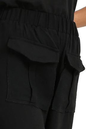 Pants with Front Flap Pockets