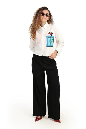 Comfy Self Pattern Pants