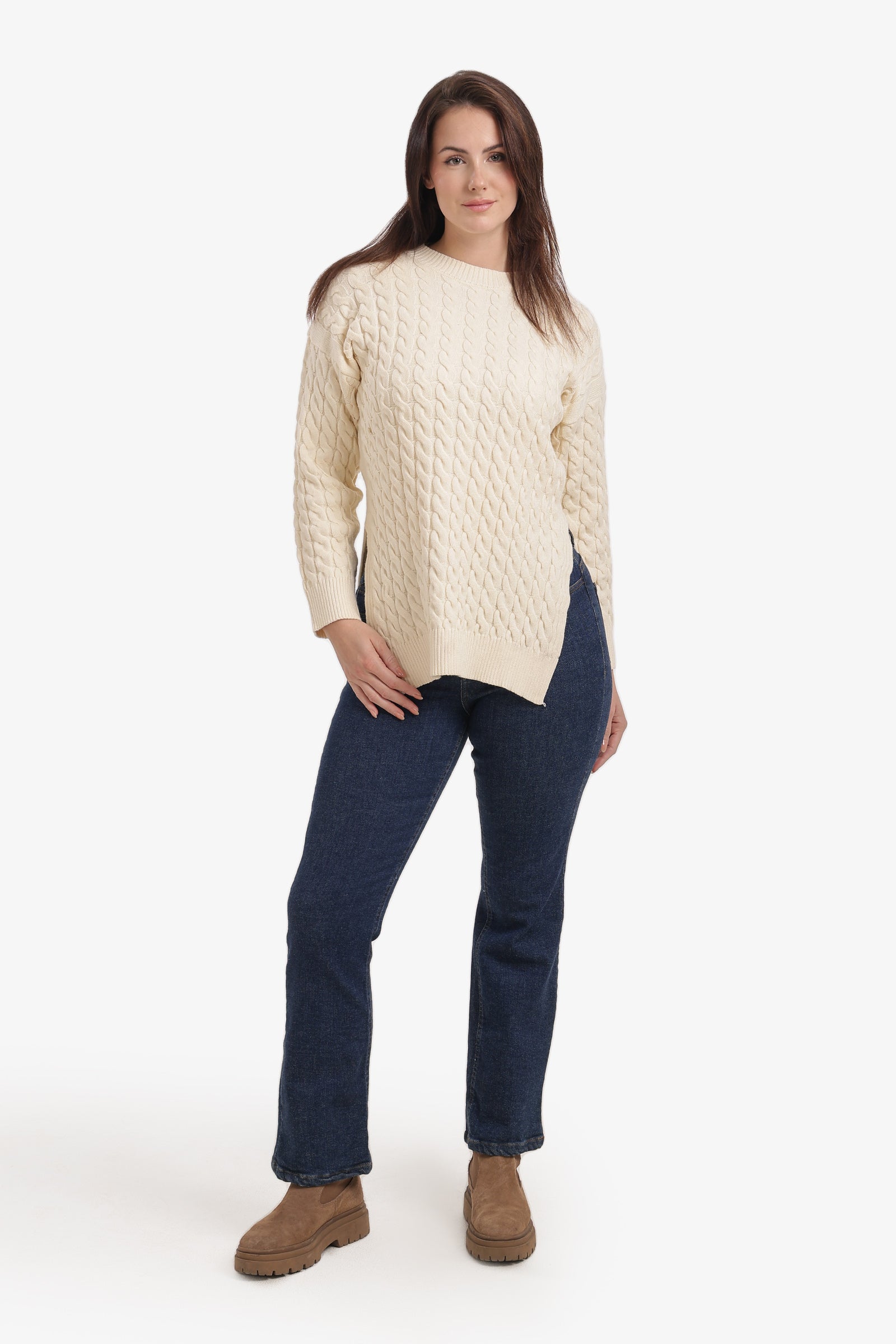 Cable Knit Pullover