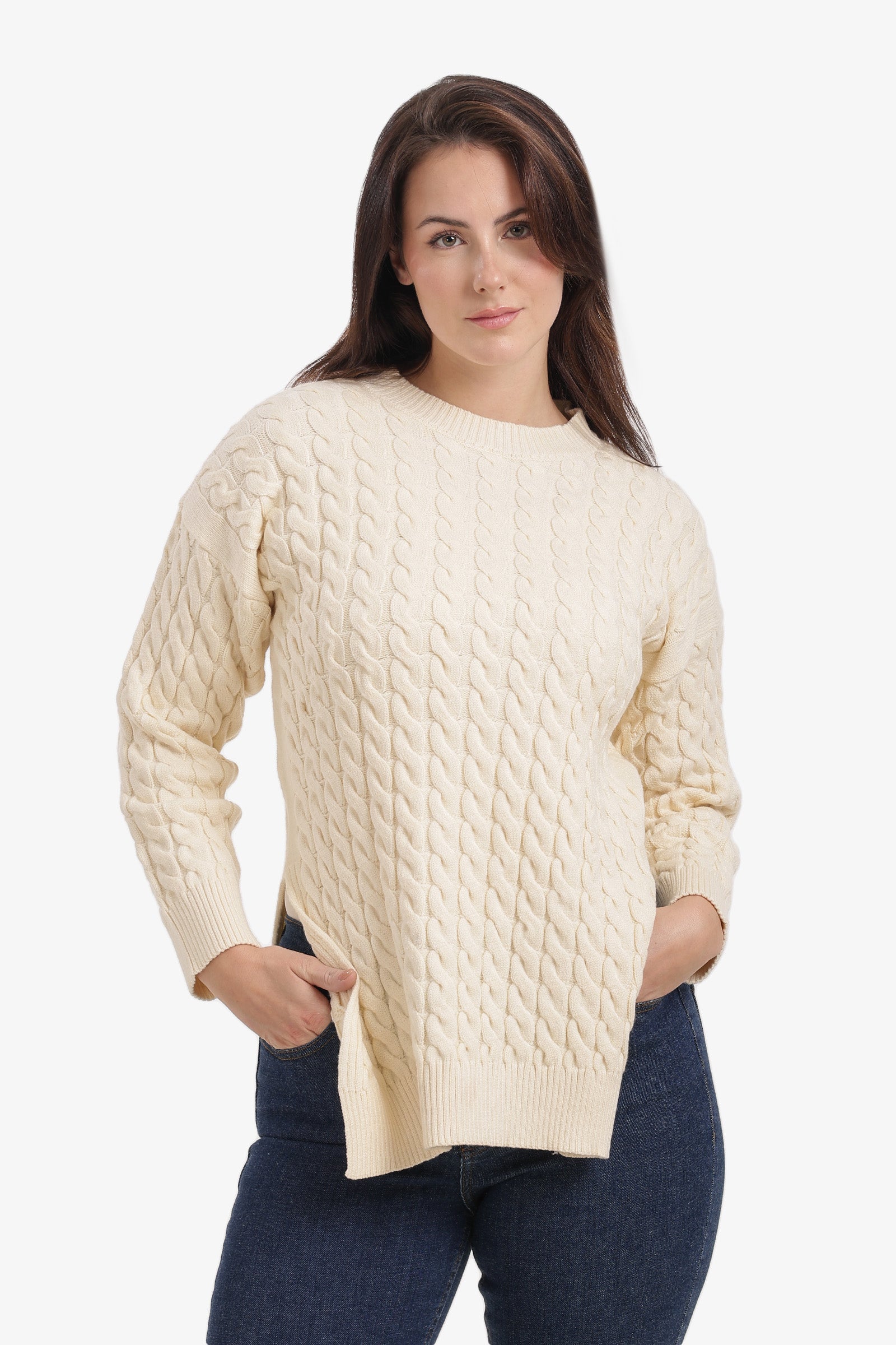 Cable Knit Pullover