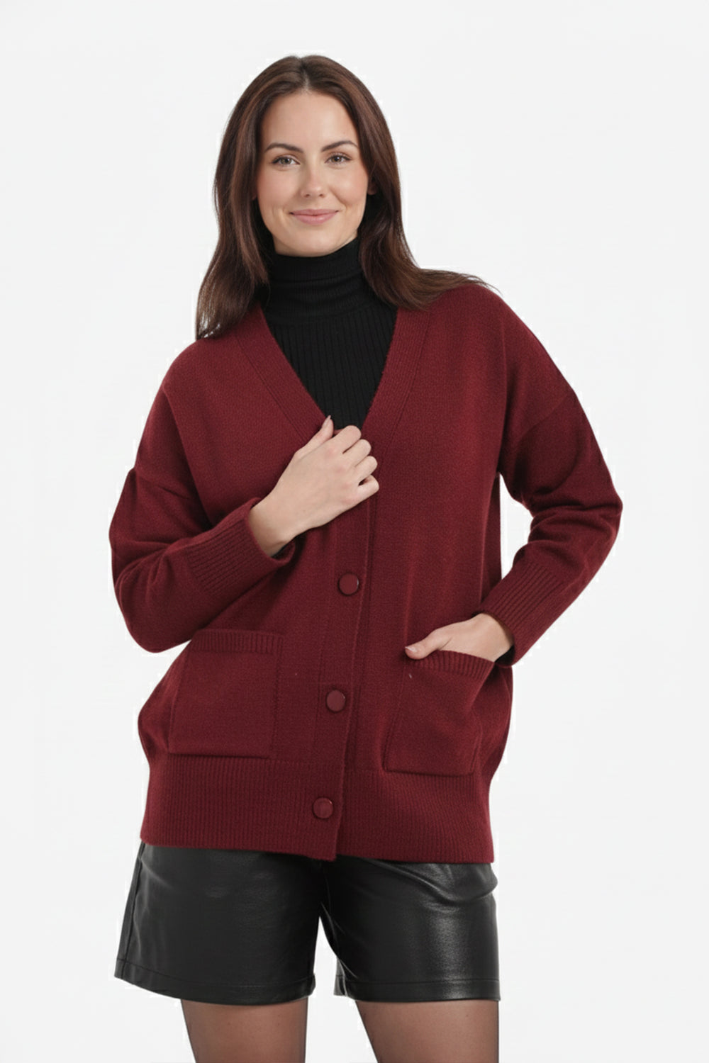 V-Neck Lounge Cardigan