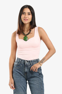 Sweetheart Neckline Tank Top