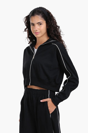 Lounge Jacket with Side Stripes