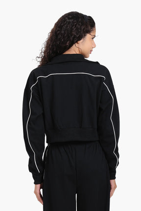Lounge Jacket with Side Stripes
