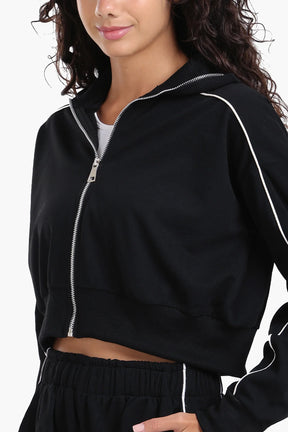 Lounge Jacket with Side Stripes