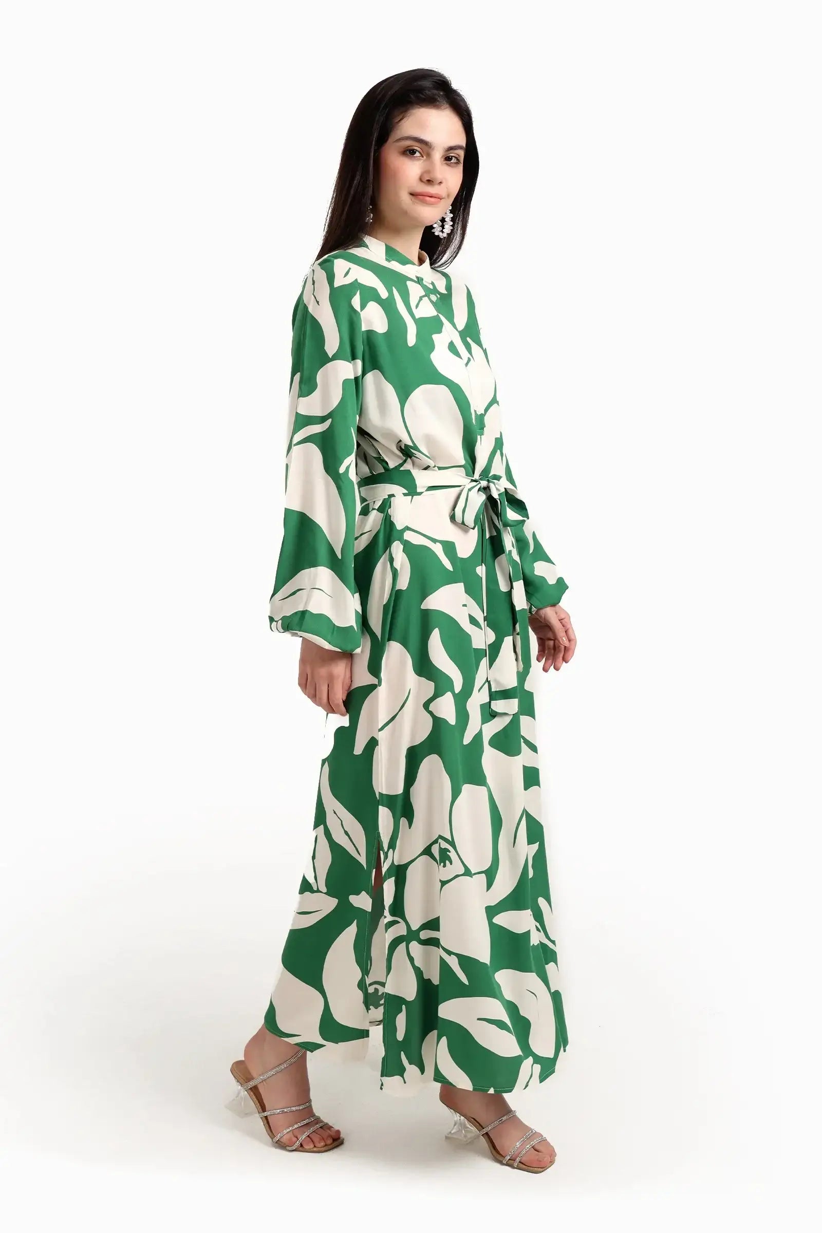 Elegant Printed Dress