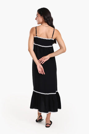 Ric Rac Trim Beach Dress