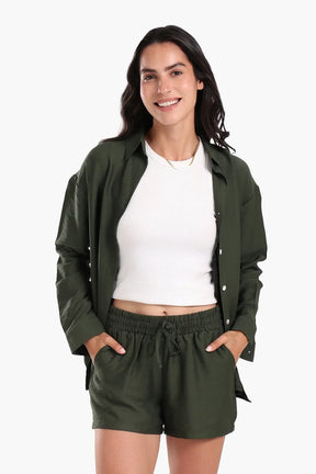 Beach Shirt & Shorts Set