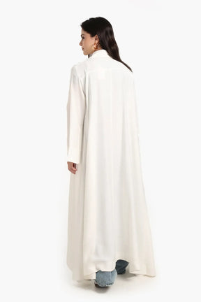 Double-Breasted Trench Cardigan