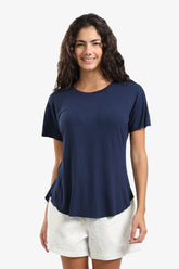 Navy Pyjama Top