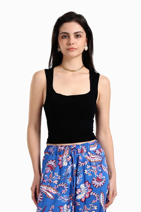 Square Neck Sleeveless Top