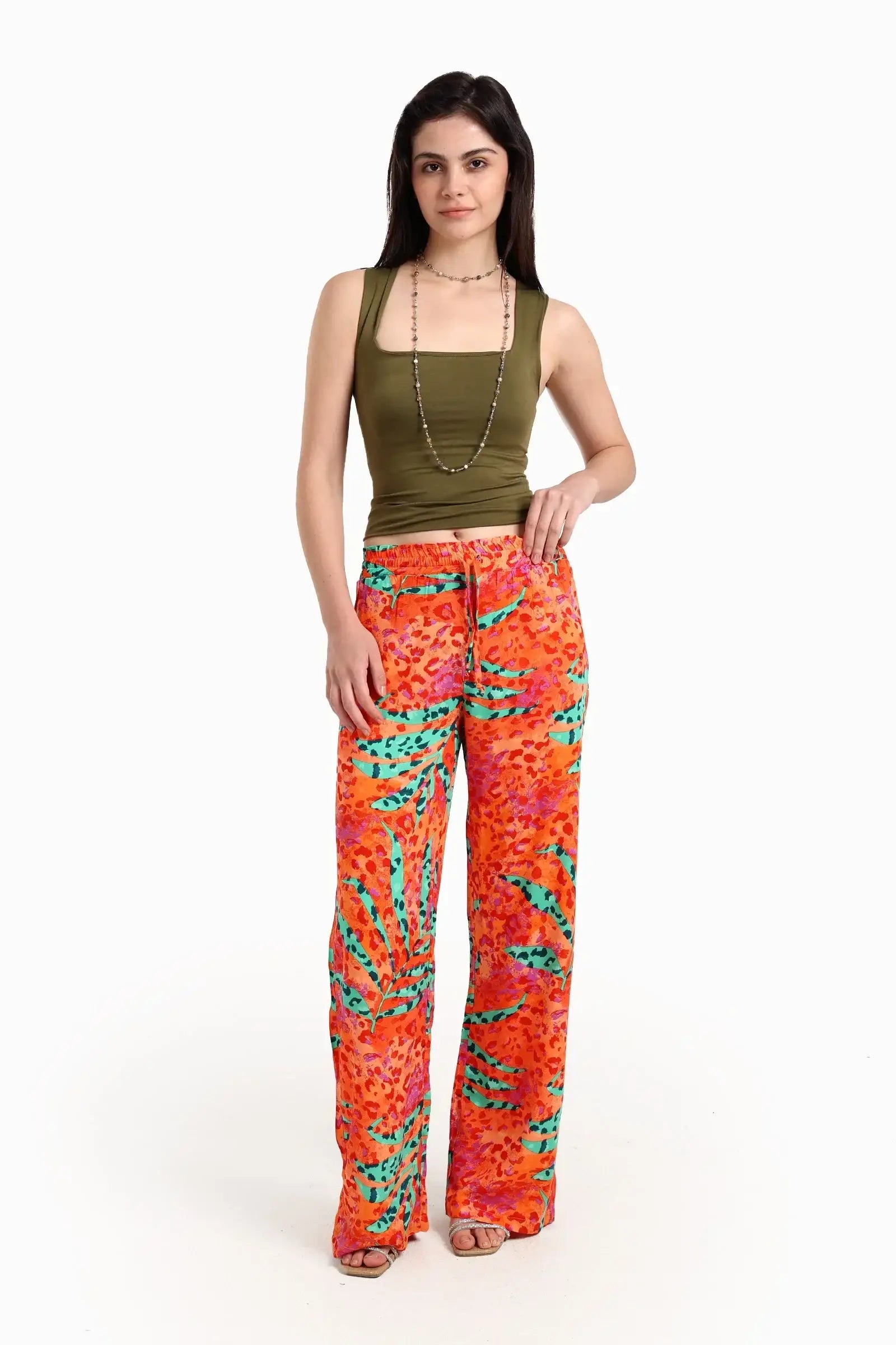 Square Neck Sleeveless Top