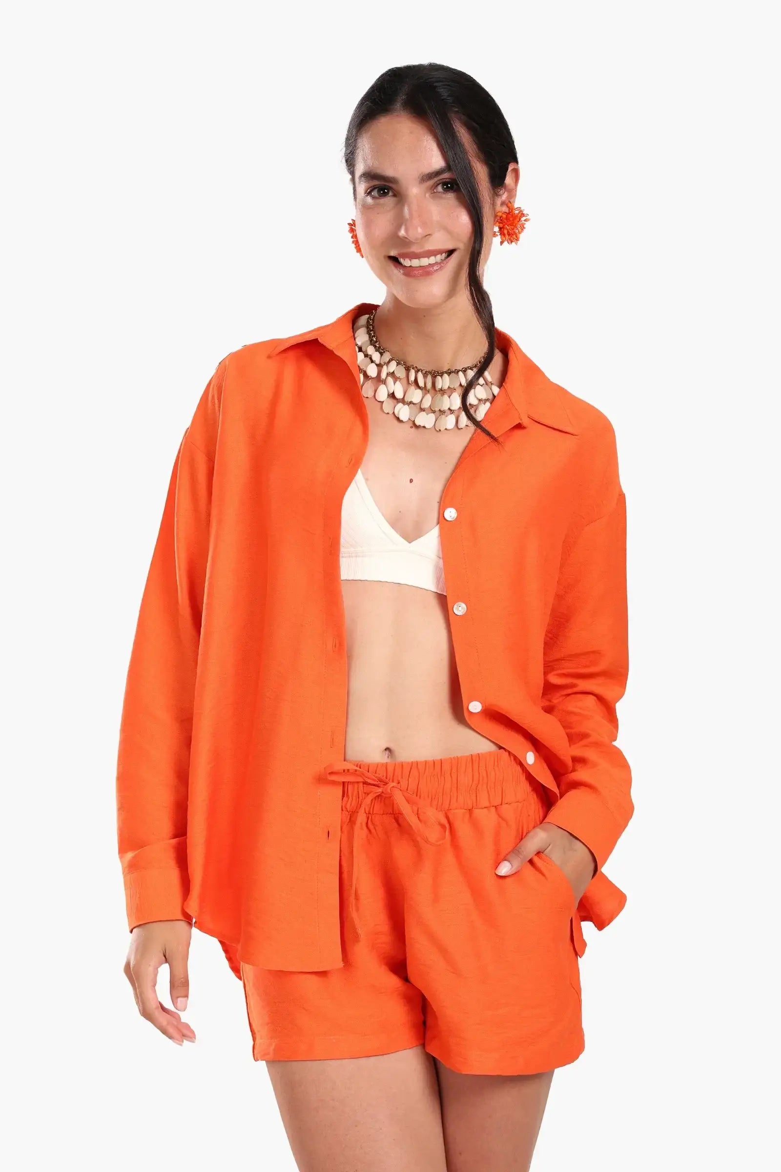 Beach Shirt & Shorts Set