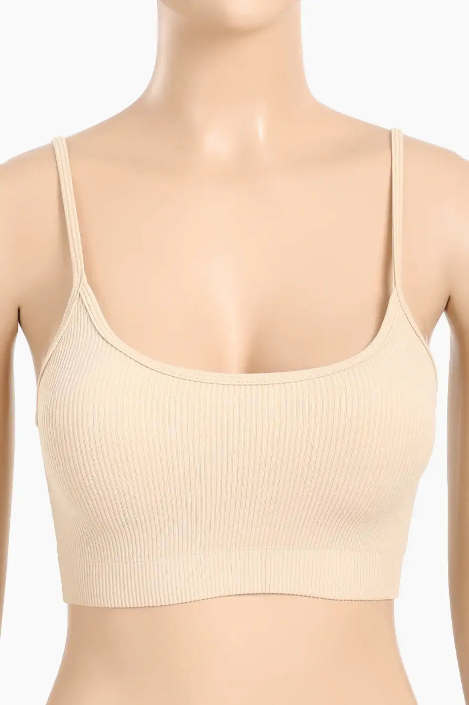 Plunge Round Neck Soft Bra
