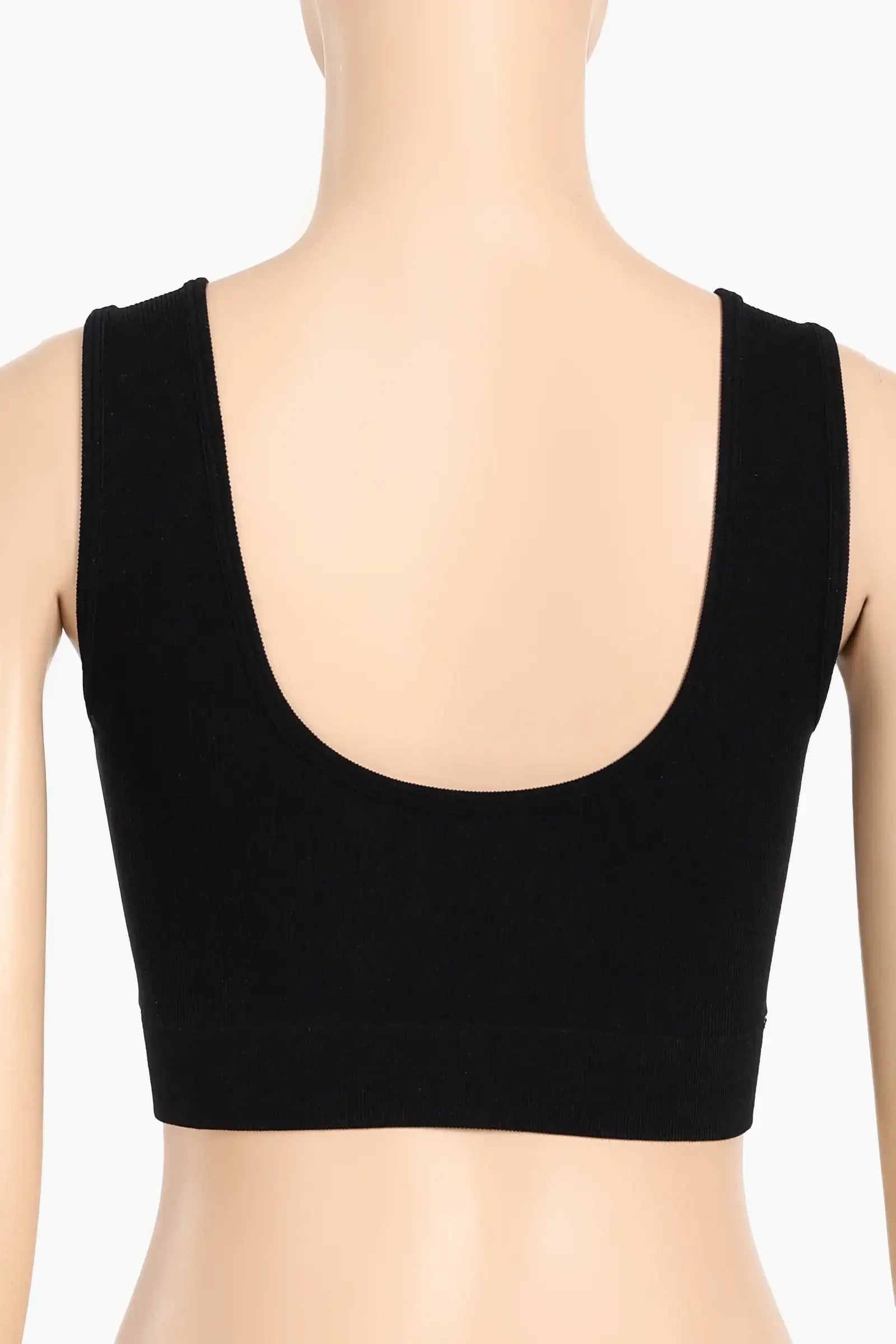 Plunge Neck Soft Bra