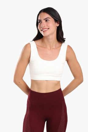 Plunge Neck Soft Bra